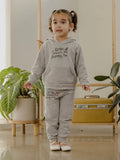 Children's Rockin Around The Christmas Tree Gray Hoodie