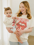 Children's Rolling Stones Zip Code Sand Sweatshirt