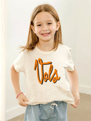 Children's Tennessee Vols Barbie Off White Tee