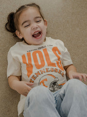 Children's Vols Established Helmet Cream Tee
