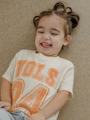 Children's Vols Player Natural Tee