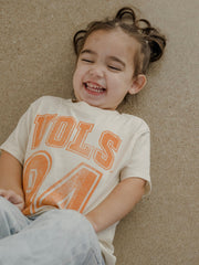 Children's Vols Player Natural Tee
