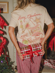 Christmas Memorabilia Ivory Tee