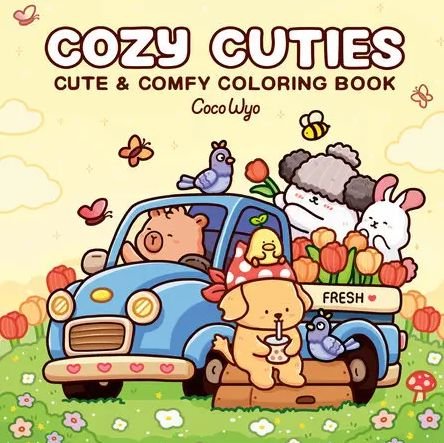 Cozy Cuties Coloring Book