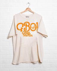 Dolly Parton GBO Butterfly Off White Thrifted Distressed Tee