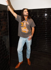 Dolly Parton Great To Be a TN Vol Charcoal Thrifted Distressed Tee