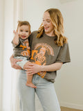 Dolly Parton Great To Be a TN Vol Charcoal Thrifted Distressed Tee