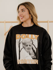Dolly Parton Tennessee Checkerboard Black Sweatshirt