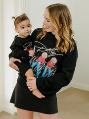 Dolly Parton Triple Threat Black Sweatshirt