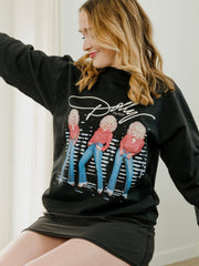 Dolly Parton Triple Threat Black Sweatshirt