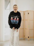Dolly Parton Triple Threat Black Sweatshirt