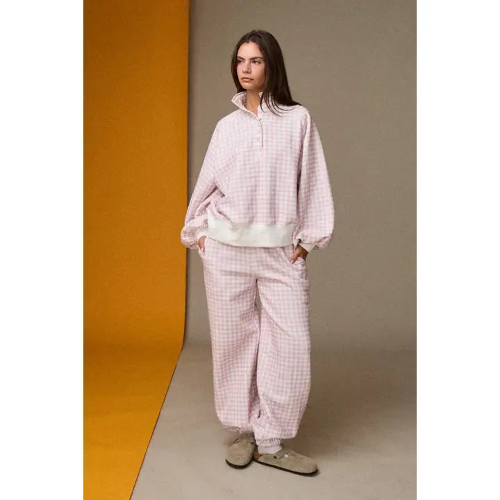 Papermoon Checkered Set (Pink/White)