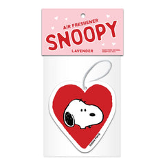 Peanuts Valentine Air Freshener - Lavendar