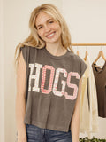 Hogs Quilted Puff Ink Smoke Tank