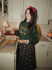 Holiday Baking Team 25 Forest Green Sweatshirt