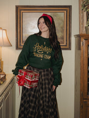 Holiday Baking Team 25 Forest Green Sweatshirt