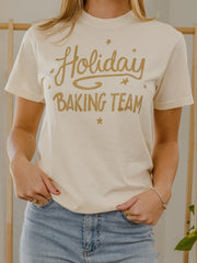 Holiday Baking Team 25 Ivory CC Tee