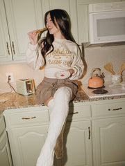 Holiday Baking Team 25 Natural Sweatshirt