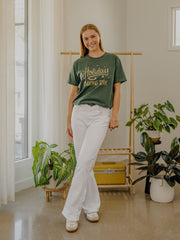 Holiday Baking Team 25 Washed Pine Green Heavyweight Tee