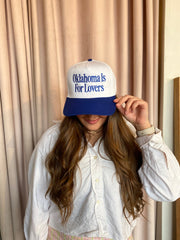 Oklahoma Is For Lovers Trucker Hat
