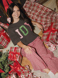 Joy Quilted Puff Ink Pepper CC Tee