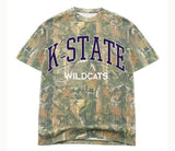 Kansas State Wildcats Filled Gault Camouflage Tee