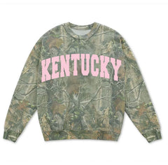 Kentucky Filled Gault Camouflage Sweatshirt