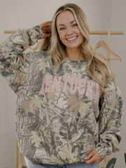 Kentucky Filled Gault Camouflage Sweatshirt