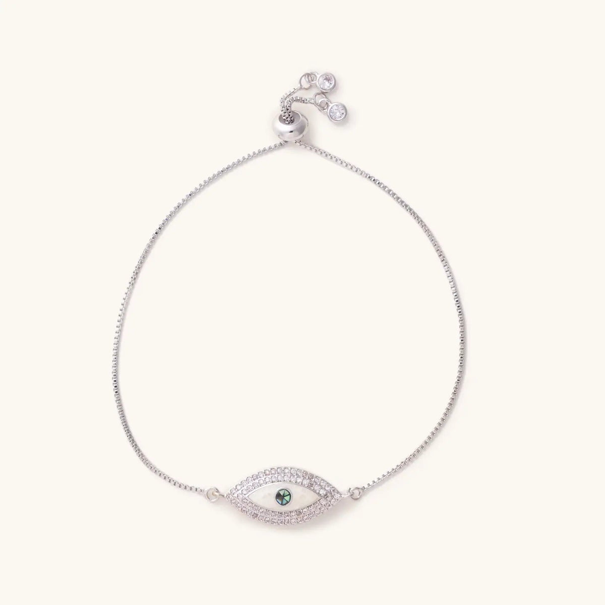 Knox Evil Eye Slider Bracelet