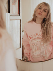 Las Sardinias Pink Sweatshirt