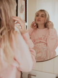 Las Sardinias Pink Sweatshirt