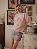 Las Sardinias Pink Sweatshirt