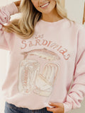 Las Sardinias Pink Sweatshirt