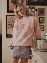Las Sardinias Pink Sweatshirt
