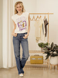LSU Tigers Club Mascot Off White Tank