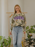 LSU Tigers Filled Gault Camouflage Sweatshirt