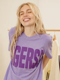 LSU Tigers Mono Puff Ink Violet Tee