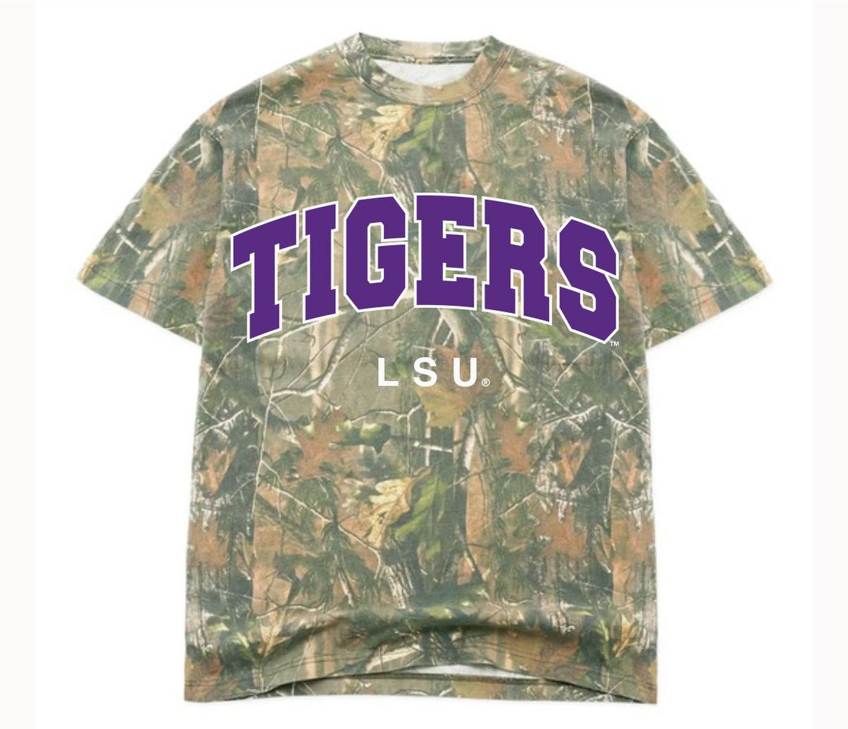 LSU Tigers Filled Gault Camouflage Tee