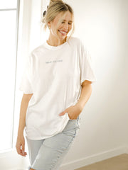 Making Spirits Bright White Tee