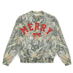 Merry Bow Camouflage Sweatshirt