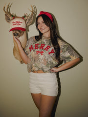 Merry Bow Camouflage Tee