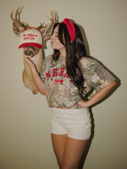 Merry Bow Camouflage Tee