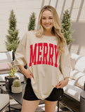 MERRY Tall Boy Off White One Size Tee