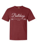 Mississippi State Bulldogs Established Bows Maroon Tee