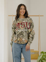 Mississippi State Bulldogs Filled Gault Camouflage Sweatshirt