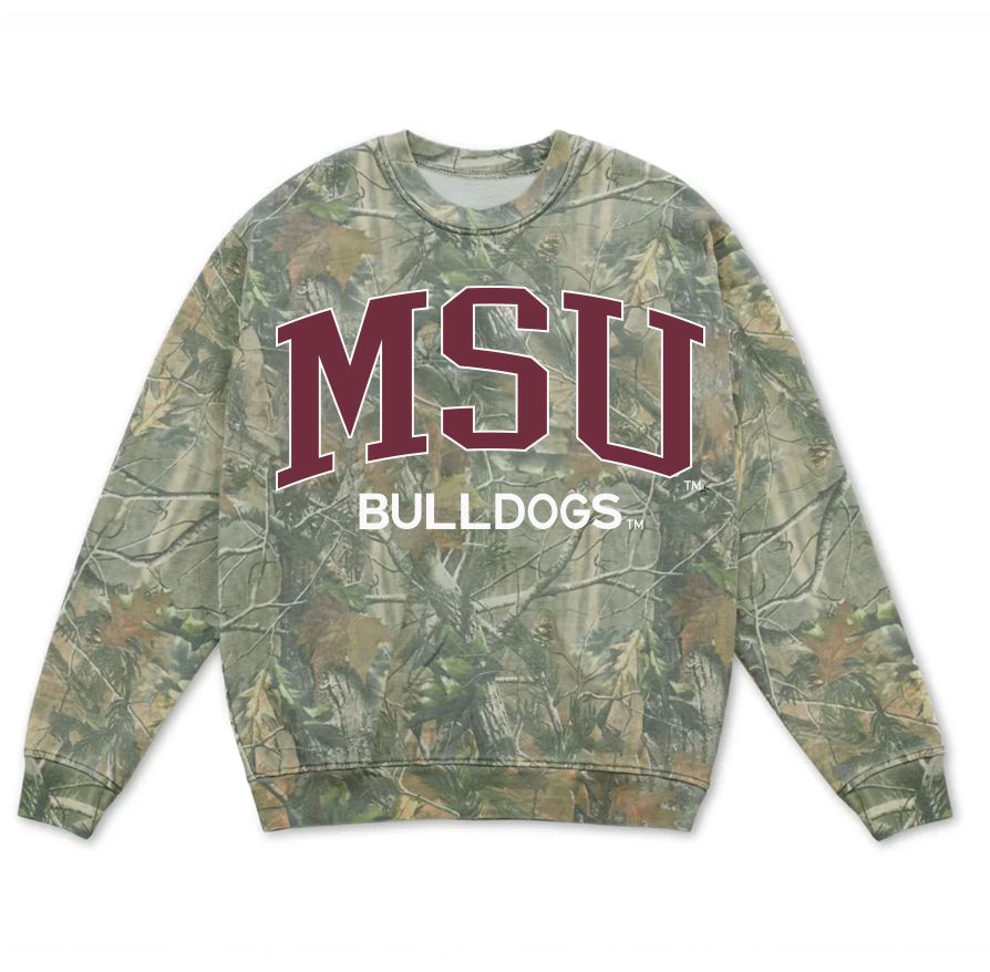 Mississippi State Bulldogs Filled Gault Camouflage Sweatshirt