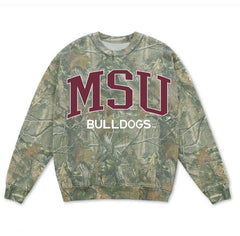 Mississippi State Bulldogs Filled Gault Camouflage Sweatshirt