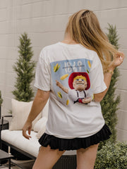 Nebraska Huskers Herbie's Version White Tee