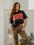 Nebraska Huskers Mono Puff Ink Smoke Heavyweight Tee
