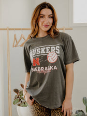 Nebraska Huskers Volley Pepper Tee